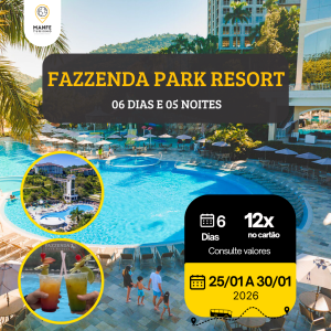 FAZZENDA PARK RESORT + BALNEÁRIO CAMBORIU